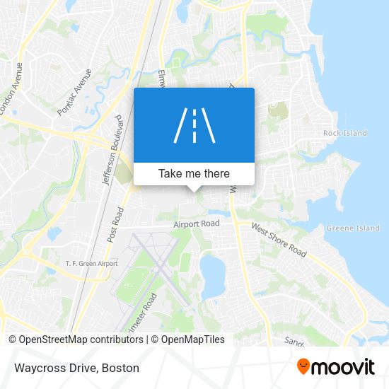 Mapa de Waycross Drive