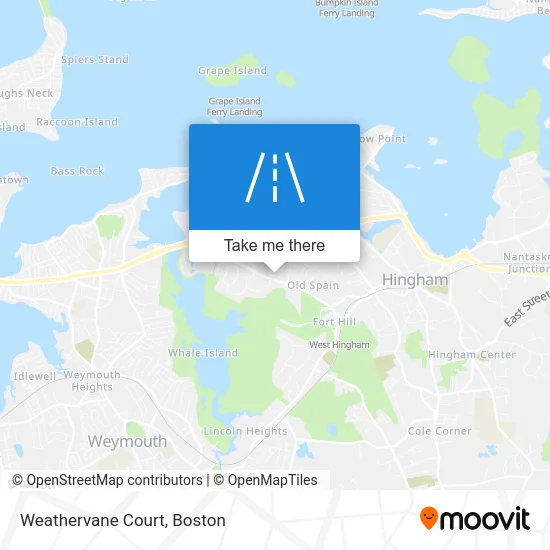 Weathervane Court map