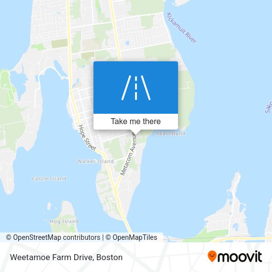 Mapa de Weetamoe Farm Drive