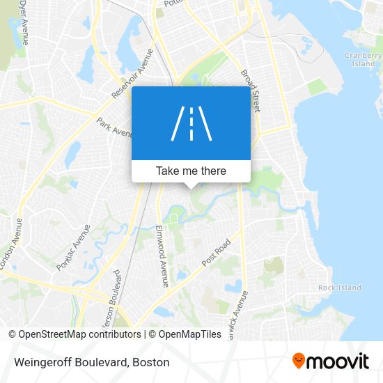 Mapa de Weingeroff Boulevard