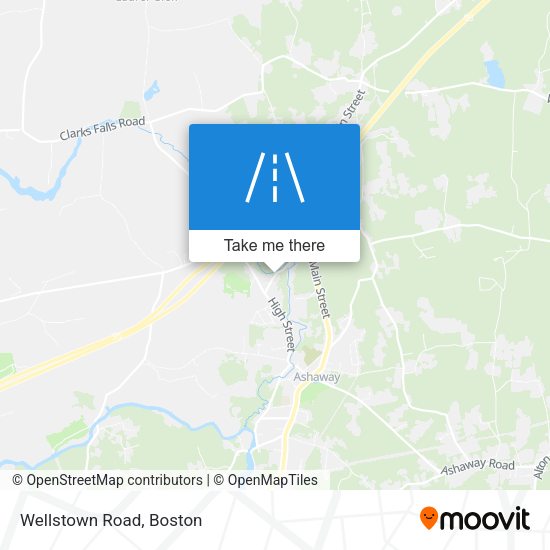 Mapa de Wellstown Road