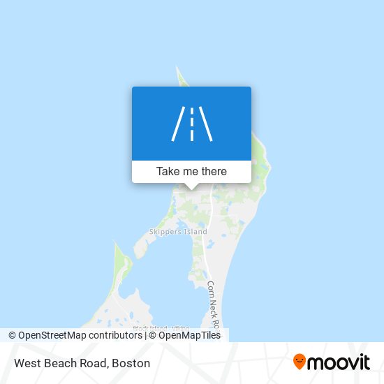 Mapa de West Beach Road