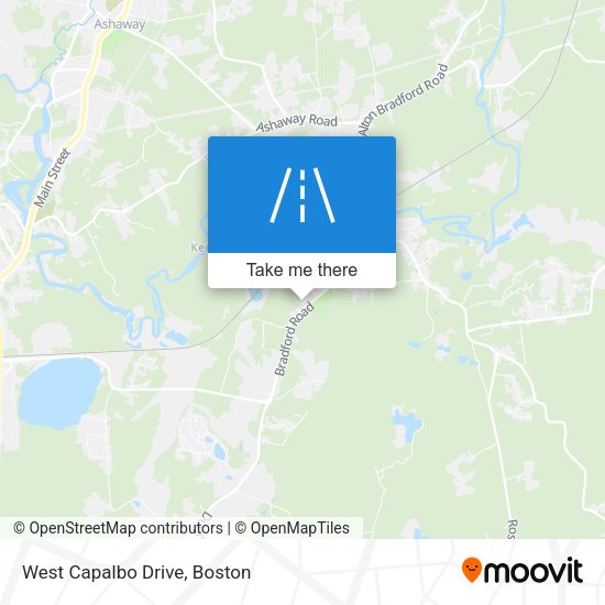 Mapa de West Capalbo Drive