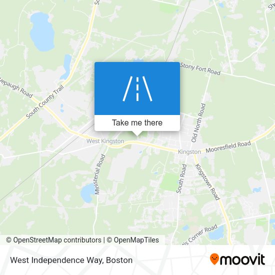 Mapa de West Independence Way