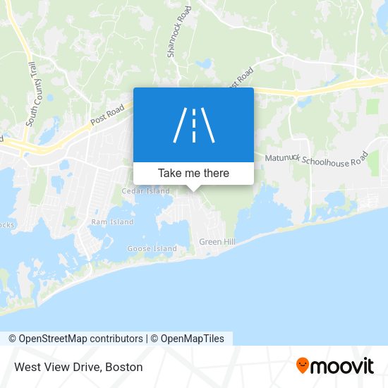 Mapa de West View Drive
