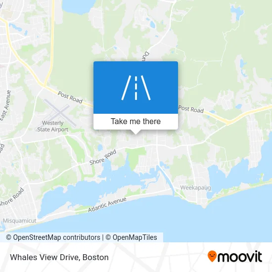 Whales View Drive map
