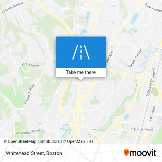 Whitehead Street map