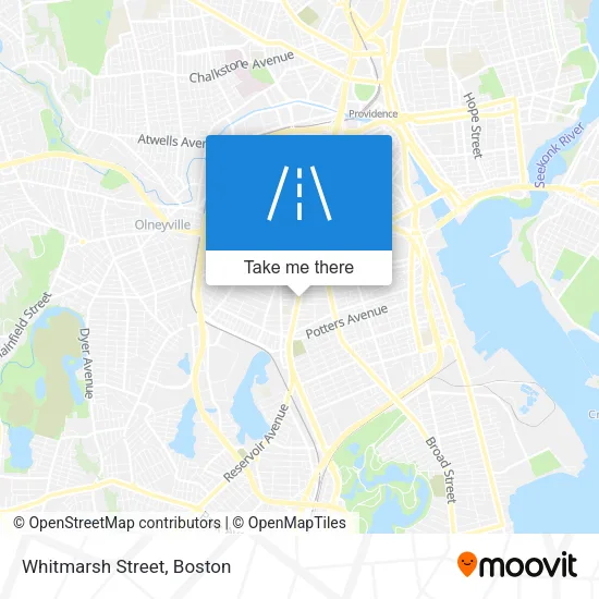 Mapa de Whitmarsh Street