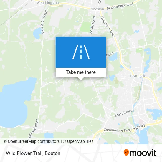 Wild Flower Trail map