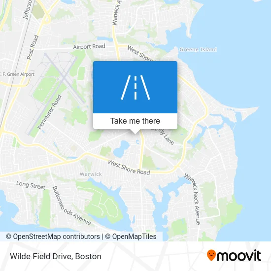 Wilde Field Drive map