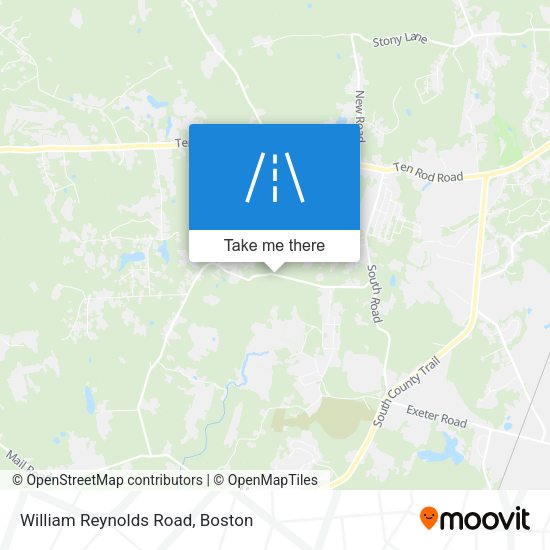 Mapa de William Reynolds Road