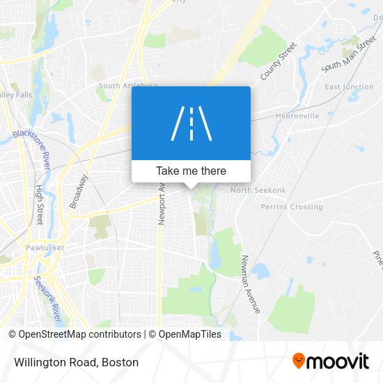 Mapa de Willington Road