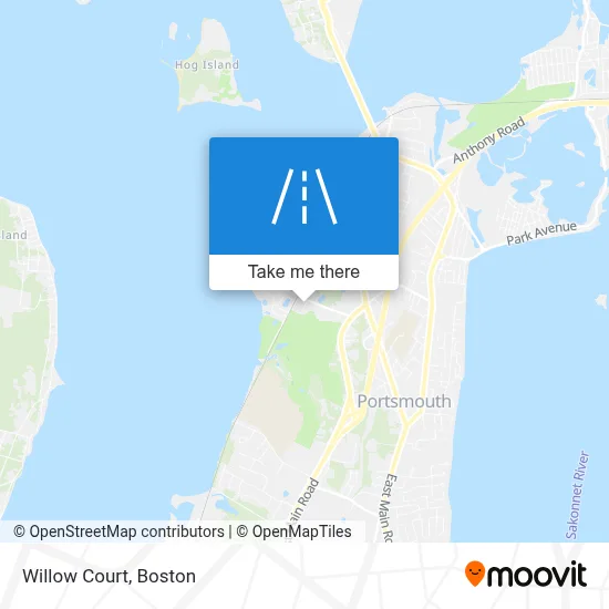 Willow Court map
