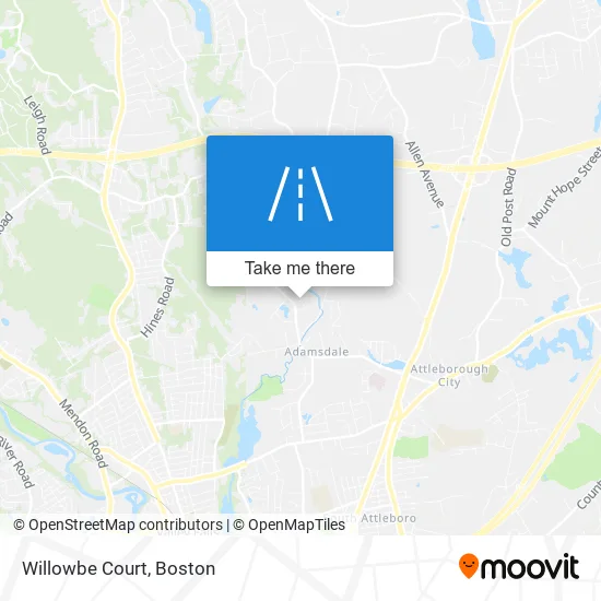 Willowbe Court map