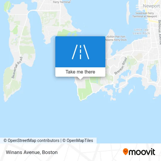 Winans Avenue map