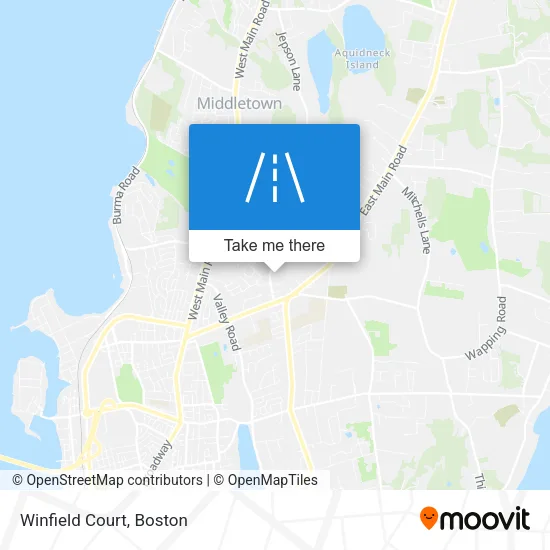 Winfield Court map