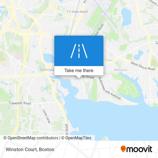 Winston Court map