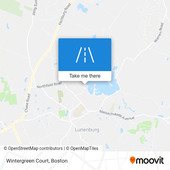 Wintergreen Court map