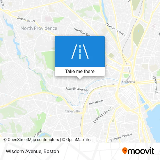 Wisdom Avenue map