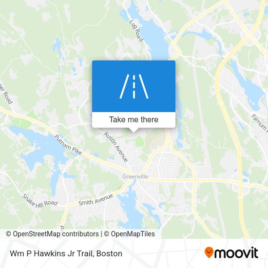 Mapa de Wm P Hawkins Jr Trail