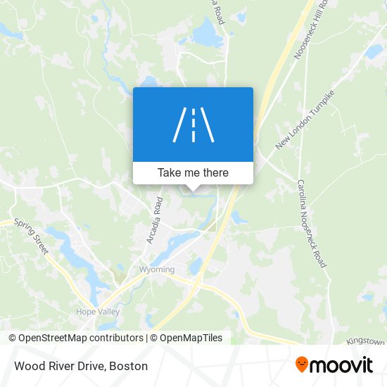 Wood River Drive map