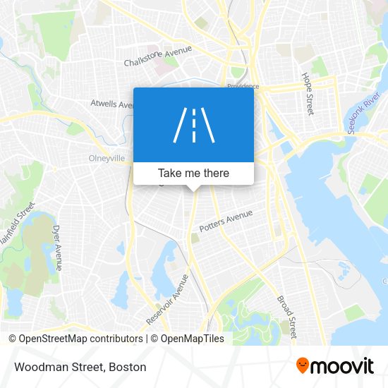 Mapa de Woodman Street