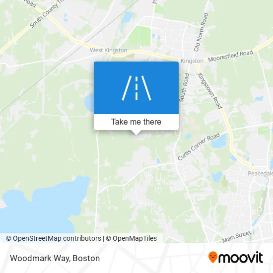 Woodmark Way map