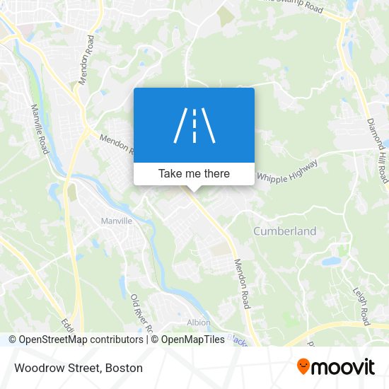 Mapa de Woodrow Street