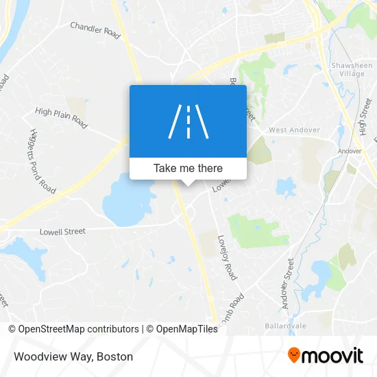 Woodview Way map