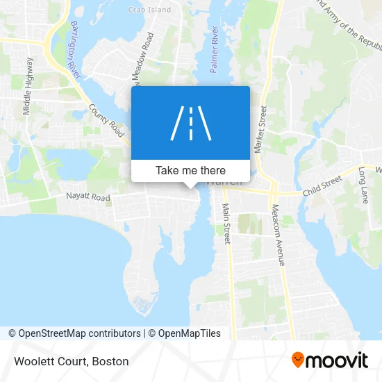 Woolett Court map