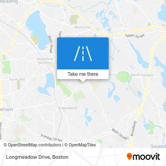 Longmeadow Drive map