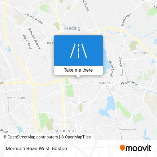 Morrison Road West map