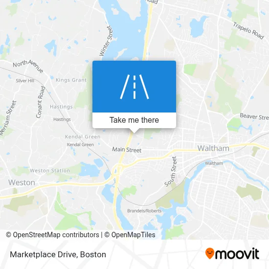 Marketplace Drive map