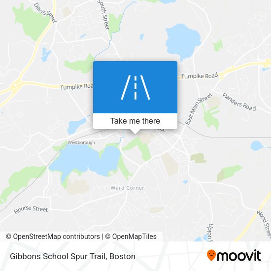 Mapa de Gibbons School Spur Trail