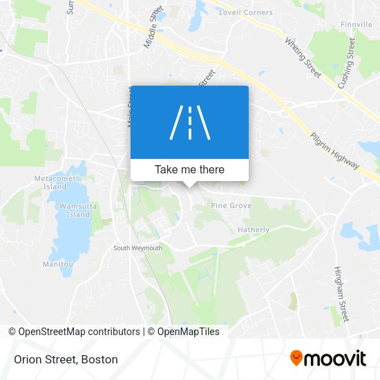 Mapa de Orion Street