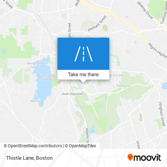 Mapa de Thistle Lane