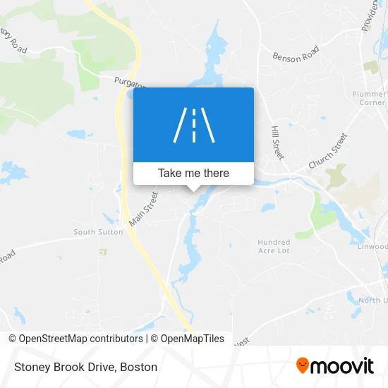 Stoney Brook Drive map