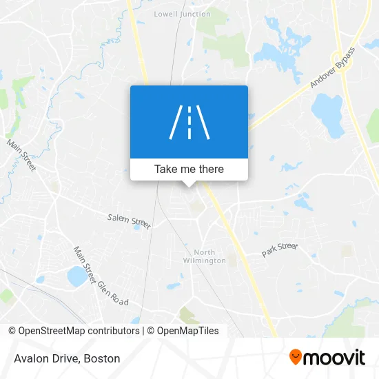 Avalon Drive map