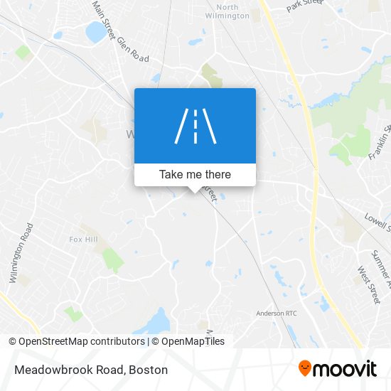 Mapa de Meadowbrook Road