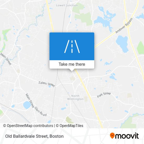 Old Ballardvale Street map