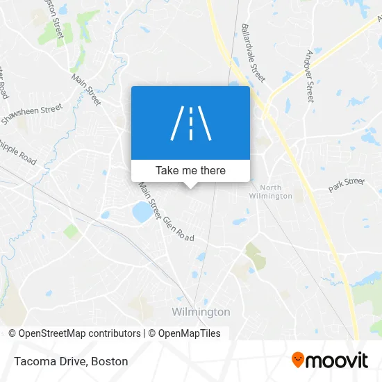 Tacoma Drive map