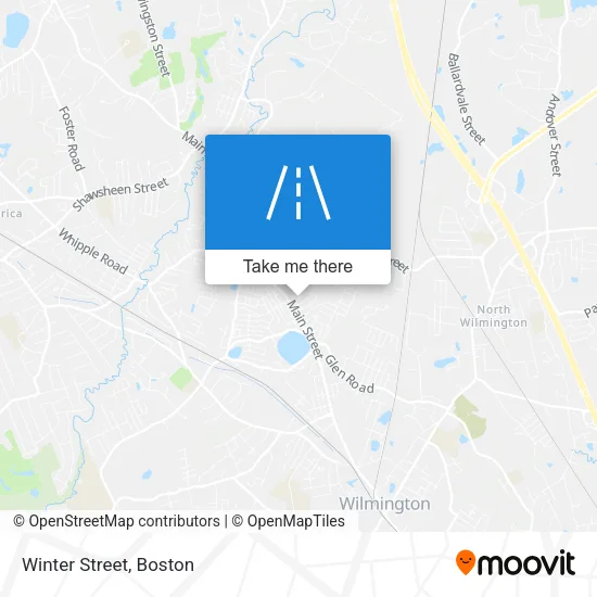 Winter Street map