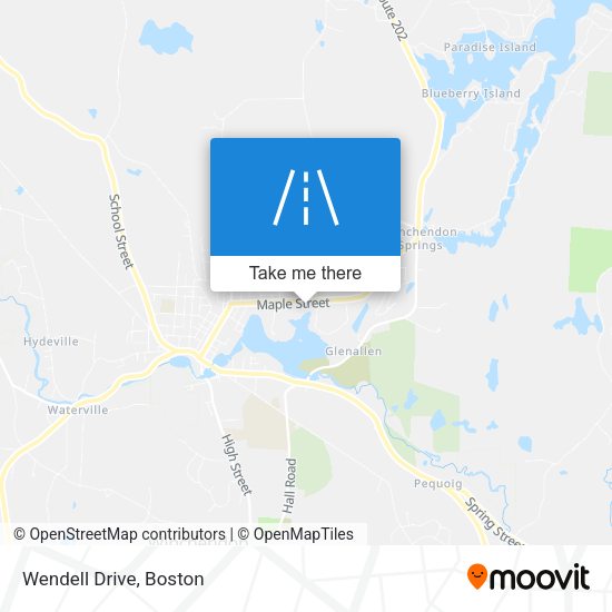 Mapa de Wendell Drive