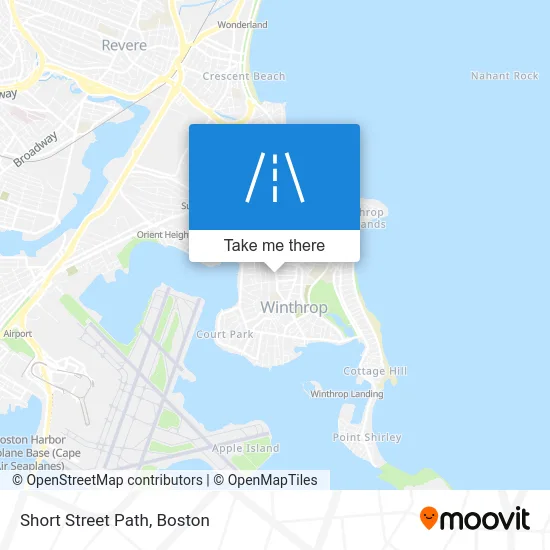 Short Street Path map