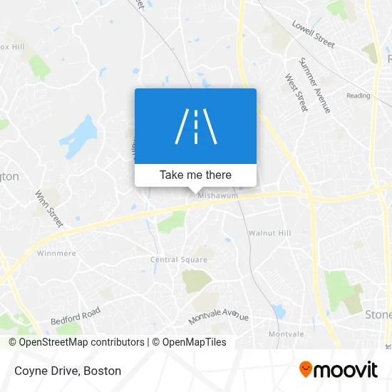 Coyne Drive map