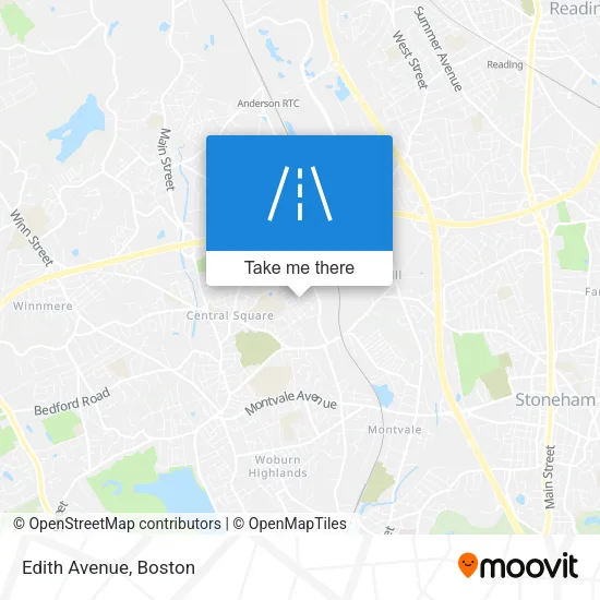 Edith Avenue map