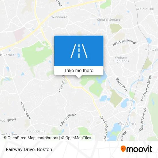 Fairway Drive map