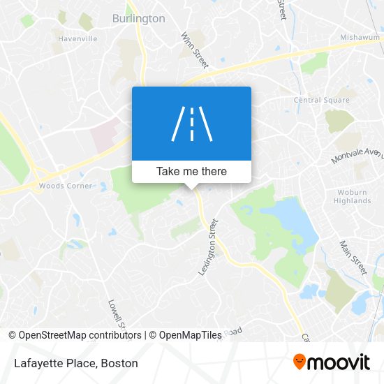 Mapa de Lafayette Place