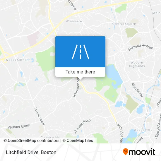 Litchfield Drive map