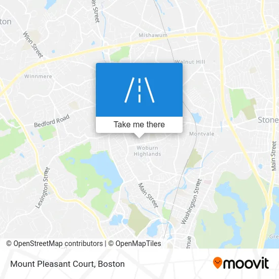 Mount Pleasant Court map